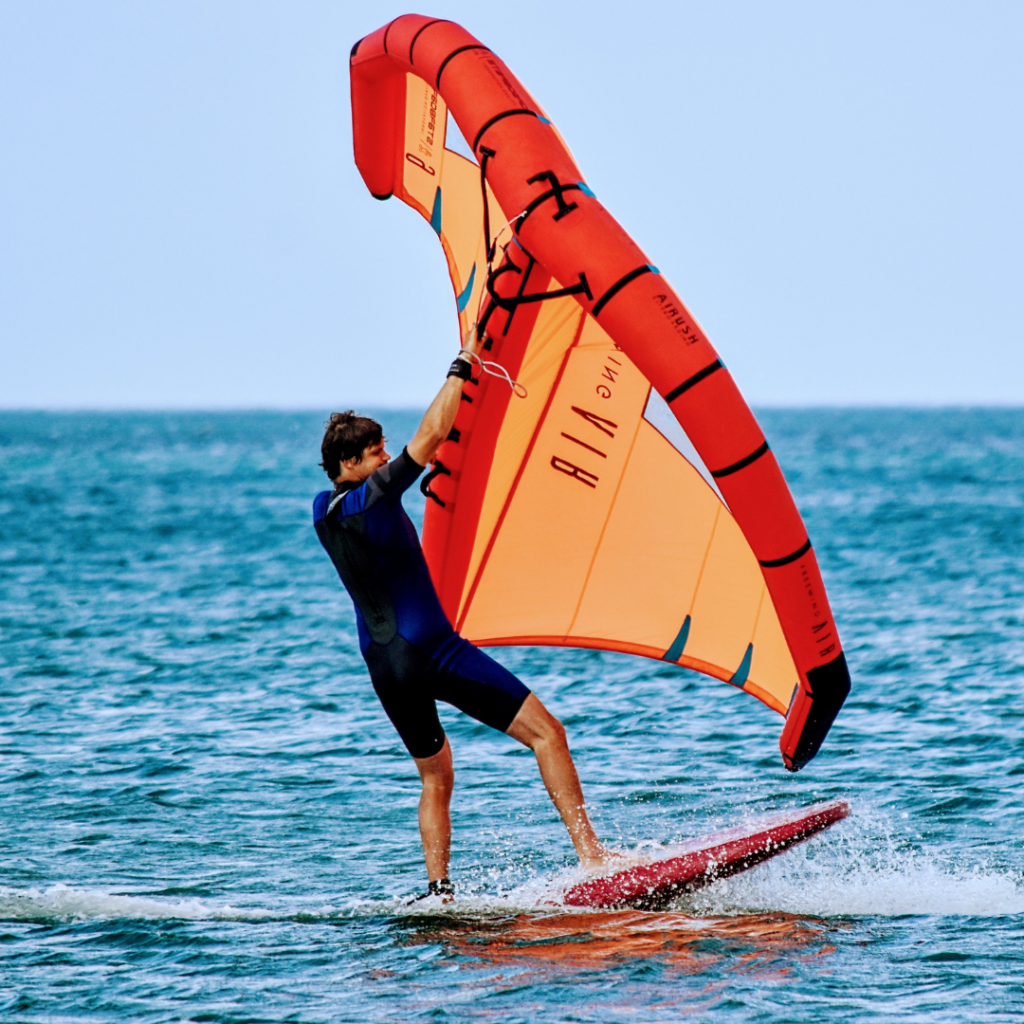 windsurfing